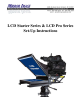 Mirror Image LCD Starter Series Setup Instructions
