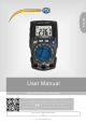 PCE Instruments PCE-HDM 5 User Manual