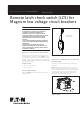 Eaton LCS Instructional Leaflet
