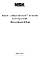 NSK Megatorque Motor EGA Startup Manual