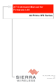 Sierra Wireless AirPrime WS Series At Command Manual