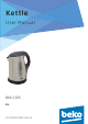 Beko BKK 2105 User Manual