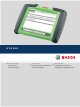 Bosch KTS 340 Original Instructions Manual