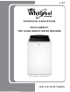 Whirlpool Cabrio WTW8500DW Technical Education