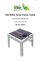 Nature Power SAVANA 49801 Instruction Manual