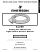 Emerson AL200 Owner's Manual