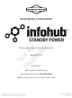 Briggs & Stratton Infohub 6517-00 Installation Instructions Manual