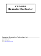 Computer Automation Technology CAT-800 Manual