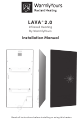 WarmlyYours LAVA 2.0 Series Installation Manual