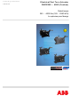ABB RHDE250 Operating Instructions Manual
