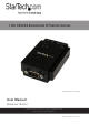 StarTech.com NETRS232 User Manual