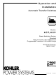 Kohler KCT MPAC 1000 Operation And Installation