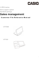 Casio V-REGI Series Reference Manual