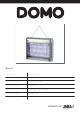 Domo KX012 Instruction Booklet