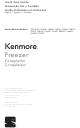 Kenmore 253.12112 Series Use & Care Manual