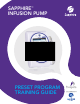 Hospira Sapphire Preset Program Training Manual
