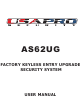 USAPRO SECURITY AS62UG User Manual