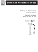 APT MH 11 Safety & Operating I