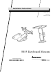 Unova Intermec 5055 Keyboard Mounts Installation Instructions