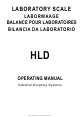 Dini Argeo HLD Series Operating Manual