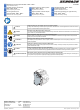 Schrack BES0 Series Operating Instructions