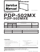 Pioneer PDP-502MX Service Manual