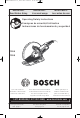 Bosch 1364 Operating And Safety Instructions Manual