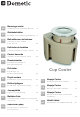Dometic Cup Cooler Installation And Operating Manual
