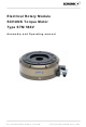 SCHUNK STM 560V Series Assembly And Operating Manual
