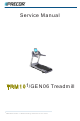 Precor GEN06 Series Service Manual