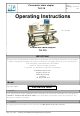 Mezger TH 210 Operating Instructions Manual