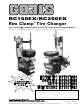 HENNESSY INDUSTRIES Coats Rim Clamp RC150EX Operating Instructions Manual
