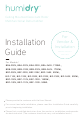 Altrason Humidry BRA-200V Installation Manual