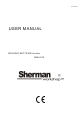 Sherman Workshop MMA 200 User Manual