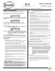 Speeflo S-3 Owner's Manual