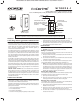Nortek Security & Control 500 Series Instruction Manual