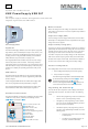 WEINZIERL KNX PowerSupply USB 367 Operation And Installation Manual