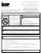 IHP MAGNIFLAMEOD24NE Owner's Operation And Installation Manual