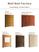 Wall Bed Factory Mission Assembly Instructions Manual
