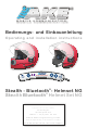 AKE Stealth Bluetooth Helmet Set NG Operating And Installation Instructions