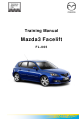 Mazda 3 Facelift 2006 Training Manual