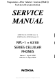 Nokia 6310i Service Manual