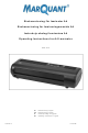 Marquant 929-073 Operating Instructions Manual