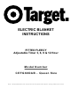Target CEFG60DAB Instruction Manual
