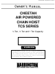 Harrington TCS Series Owner's Manual