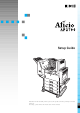 Ricoh Aficio AP2700 Setup Manual