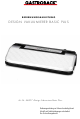 Gastroback BASIC PLUS Operating Instructions Manual
