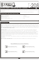 CEBEK I-208 Quick Start Manual