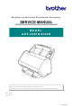 Brother ADS-3000N Service Manual
