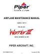 Piper PA-28-161 Maintenance Manual